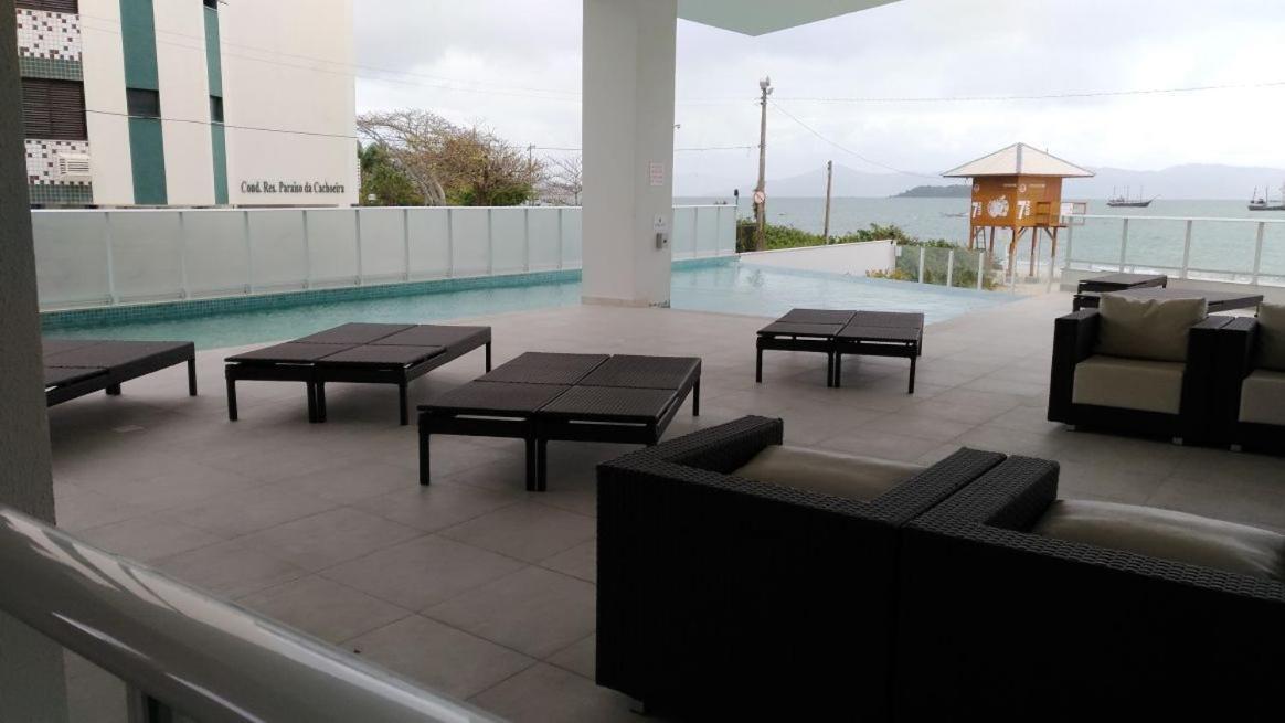 Maravilhoso Apartamento Beira-Mar Praia Da Cachoeira Florianopolis Luaran gambar